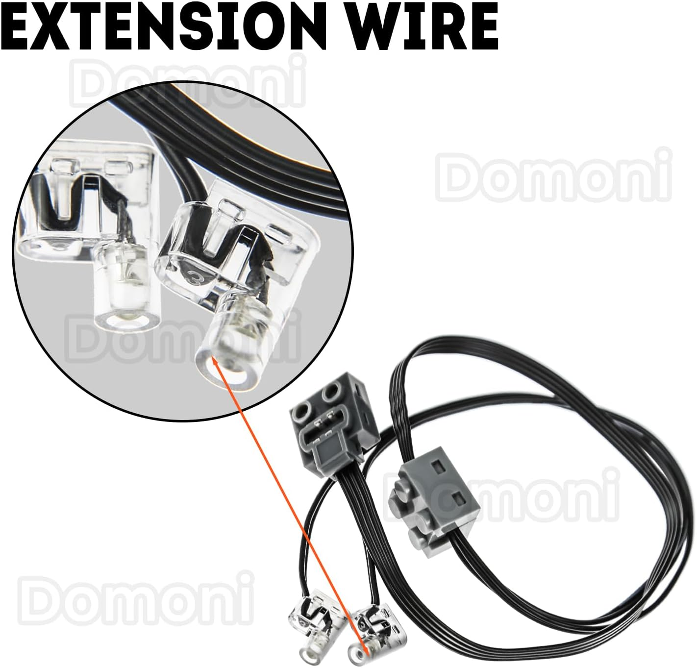 15Pcs Power Function Motor Set 8293- M Motor Battery Box Switch Light Cable Compatible with Majoy Brands Technical Building Toys image number 4