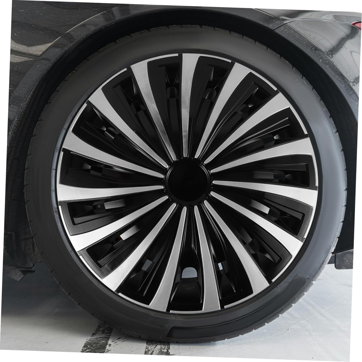 BUGUUYO Automotive Hub Caps Decorative Wheel Center Cap for Car Wheel Rim Cover image number 2