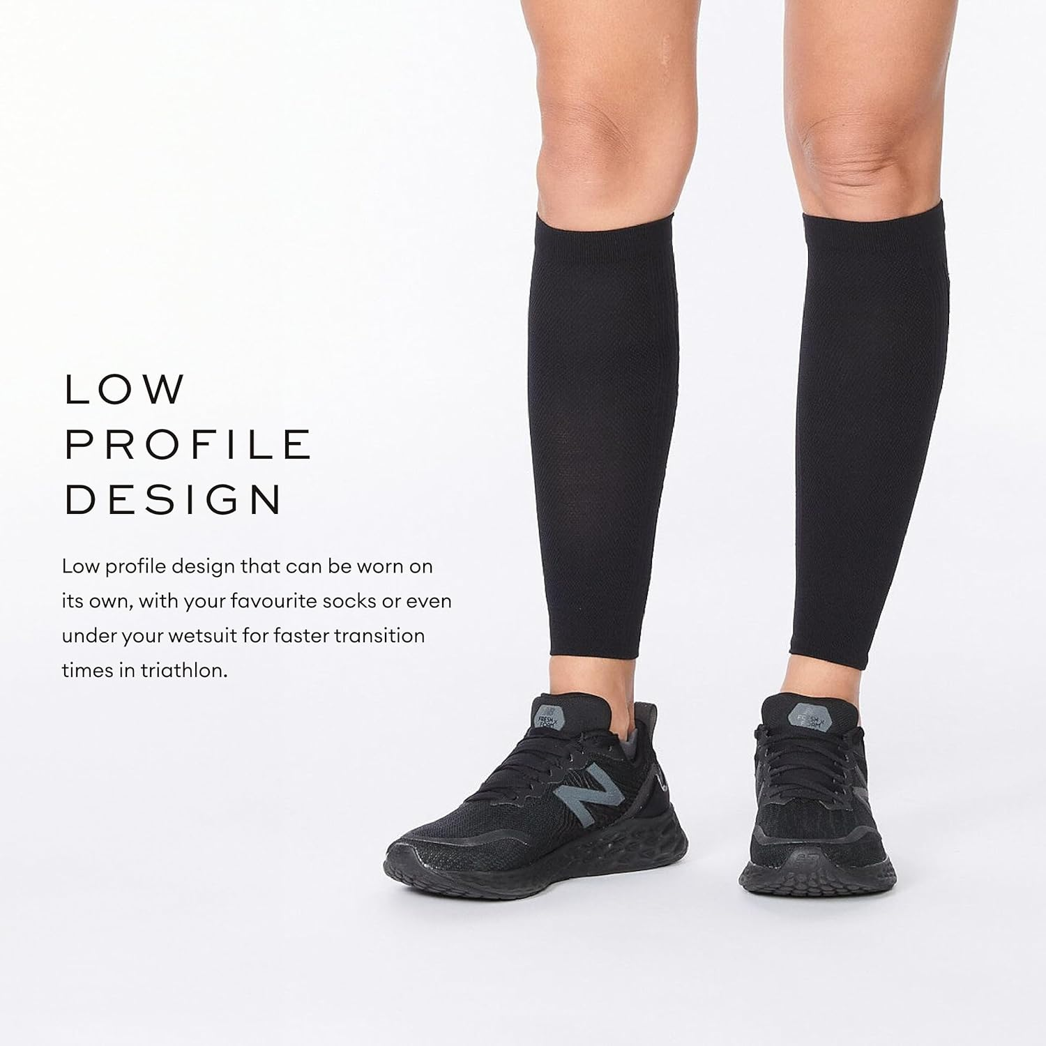 2XU Unisex X Compression Calf Guards - for Lower Leg Support & Recovery image number 2