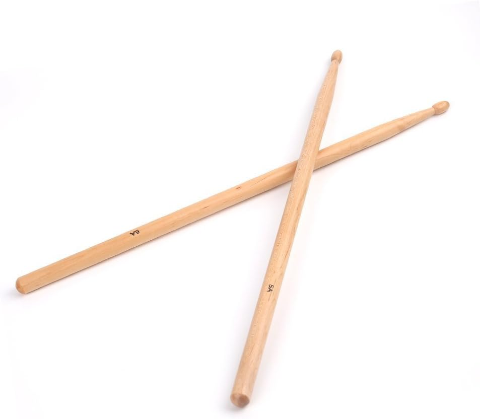 5A Drumsticks AIEX 3 Pair Drum Sticks Classic Maple Wood Drumsticks Wood Tip Drumstick for Students and Adults (With Waterproof Bag) image number 4