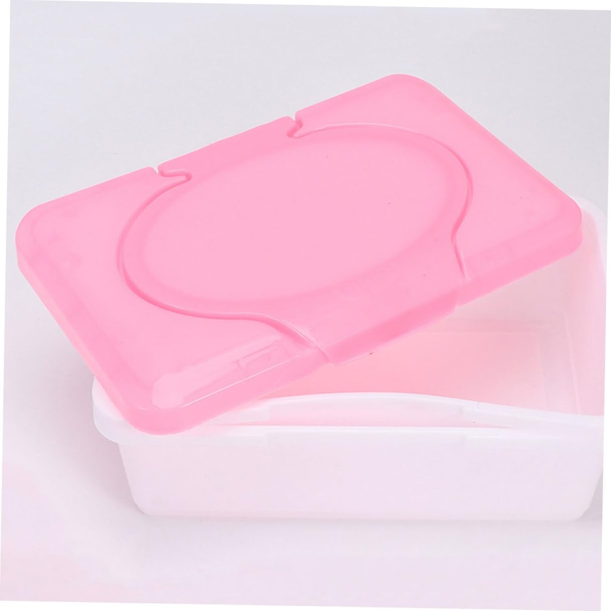 Ciieeo Plastic Wipes Dispenser Wipe Holder Dispense Dry Holder Dispenser for Home image number 2