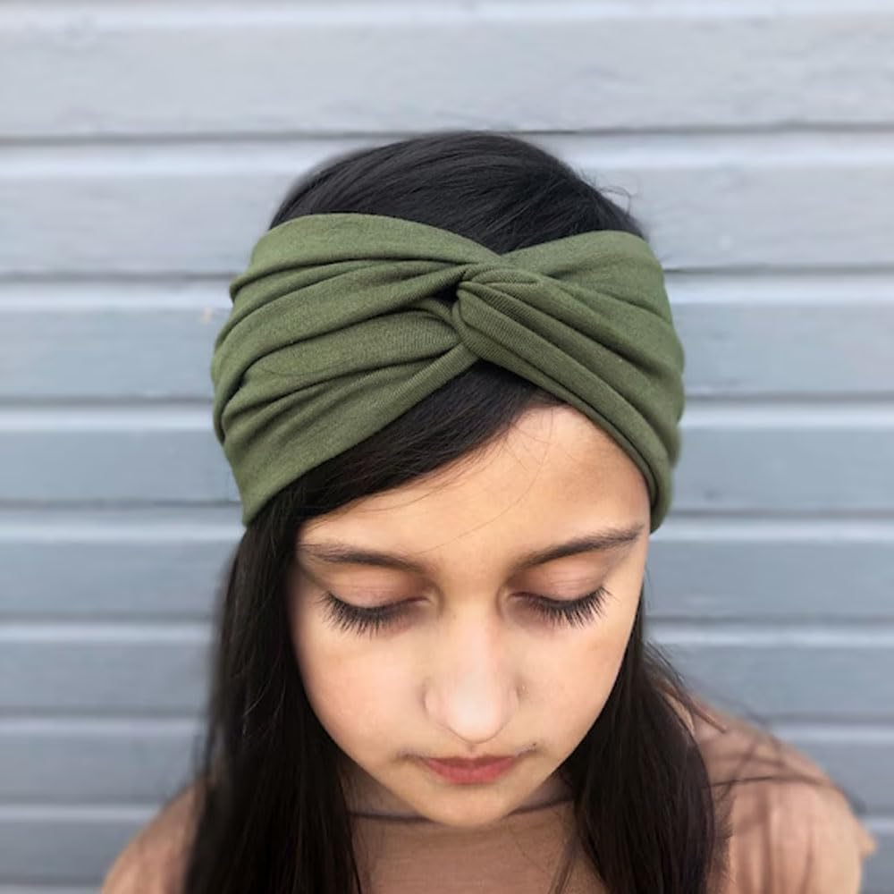 Voarge 5 Pieces Hair Bands for Women Boho Headband Elastic Bandana Yoga Sports Headscarf Women Multicolor Hair Band Hair Accessories