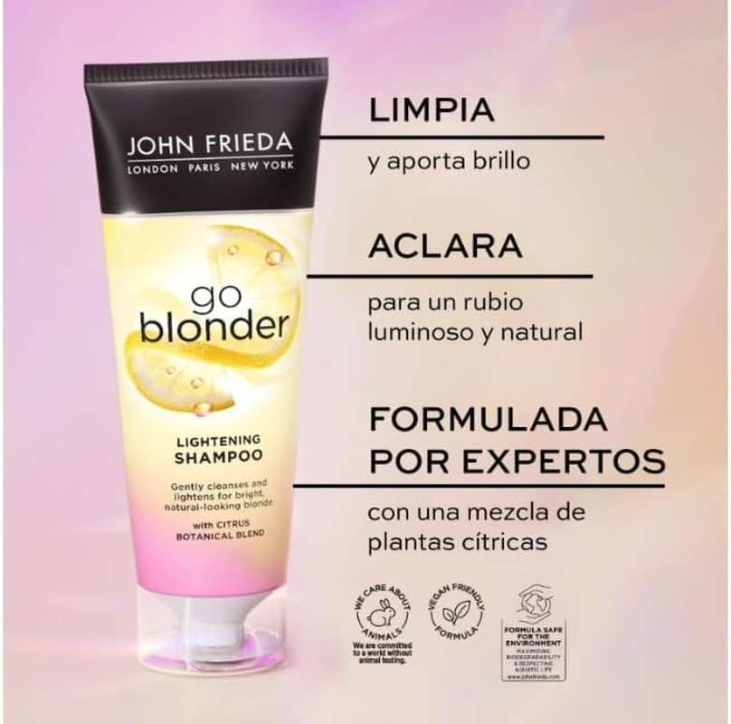 John Frieda - Go Blonder Lightening Shampoo - 250 Ml/Hair Care /250 image number 2