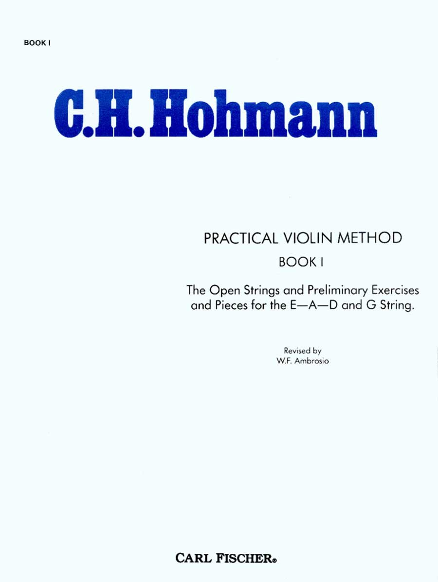 O286 - Practical Violin Method Book 1 - C.H. Hohmann