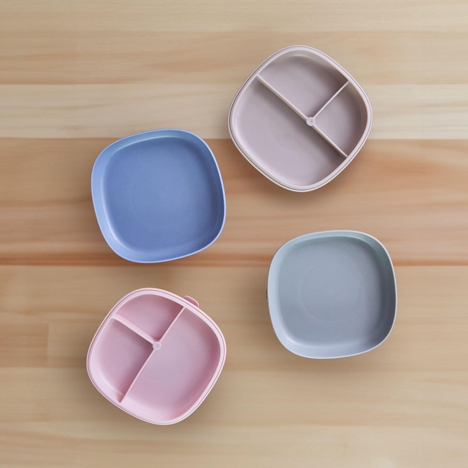 B.Box 2 in 1 Suction Plate Suction Plate Blush Brush image number 1