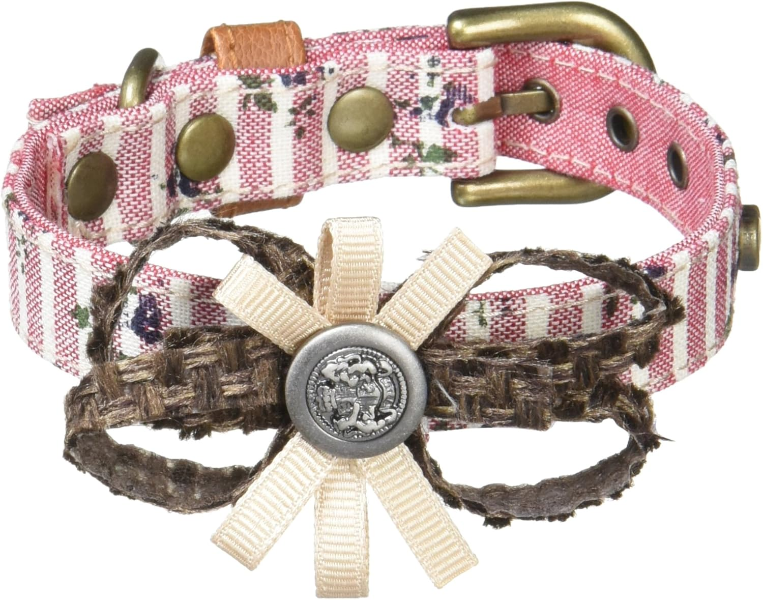 Zaya Dog (Zaya Dog) ZD10013-2 Collar Loop Flower M Red image number 1