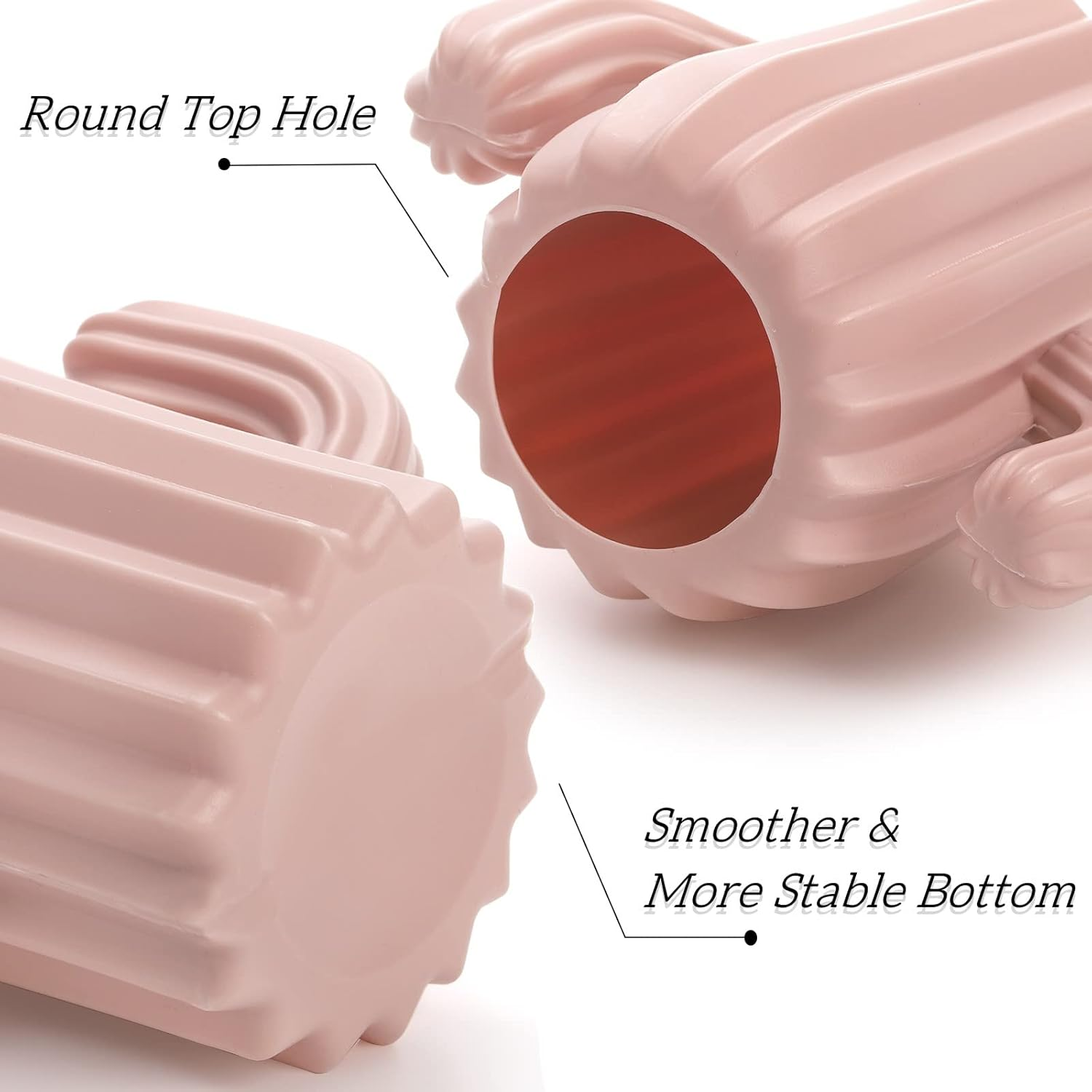 AVLA 6 Pack Plastic Pencil Holders, Cactus Pen Holder Cup, Cute Desktop Pencil Storage Container, Cosmetic Makeup Brush Holder, Desk Office Pen Organizer for Girls, Women,Classroom, Home, School image number 1