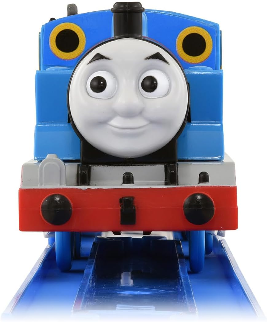 Takara Tomy Plarail Thomas the Tank Engine Basic Set, Train Toy, Ages 3 and Up, Pass Toy Safety Standards, ST Mark Certified, PLARAIL Takara Tomy image number 1