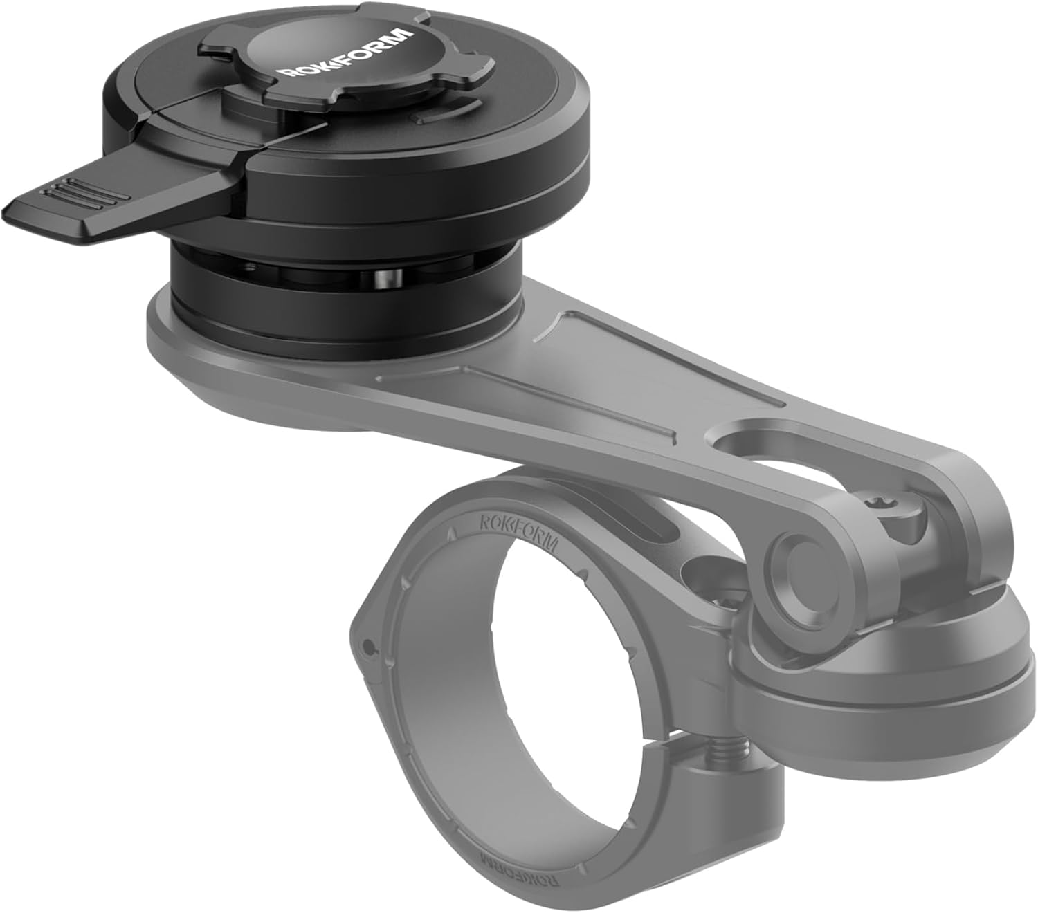 Rokform &ndash; Universal Motorcycle Mount Vibration Dampener, for Motorcycle and Bike Phone Mounts, for Iphone, Samsung, & Pixel Twist Lock Cases (Black) image number 2