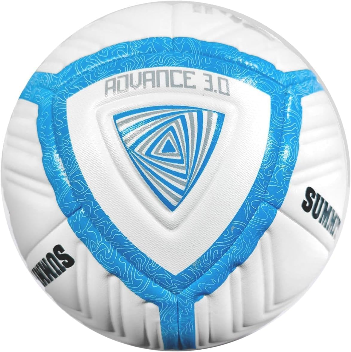 Summit FFA Advance 3.0 Soccer Ball &ndash; Textured TPU Outer, Micro Machine Stitched, Low Water Uptake, All-Purpose Durable Training Ball for Juniors or Club-Level Practice Matches &ndash; Size 4 image number 1