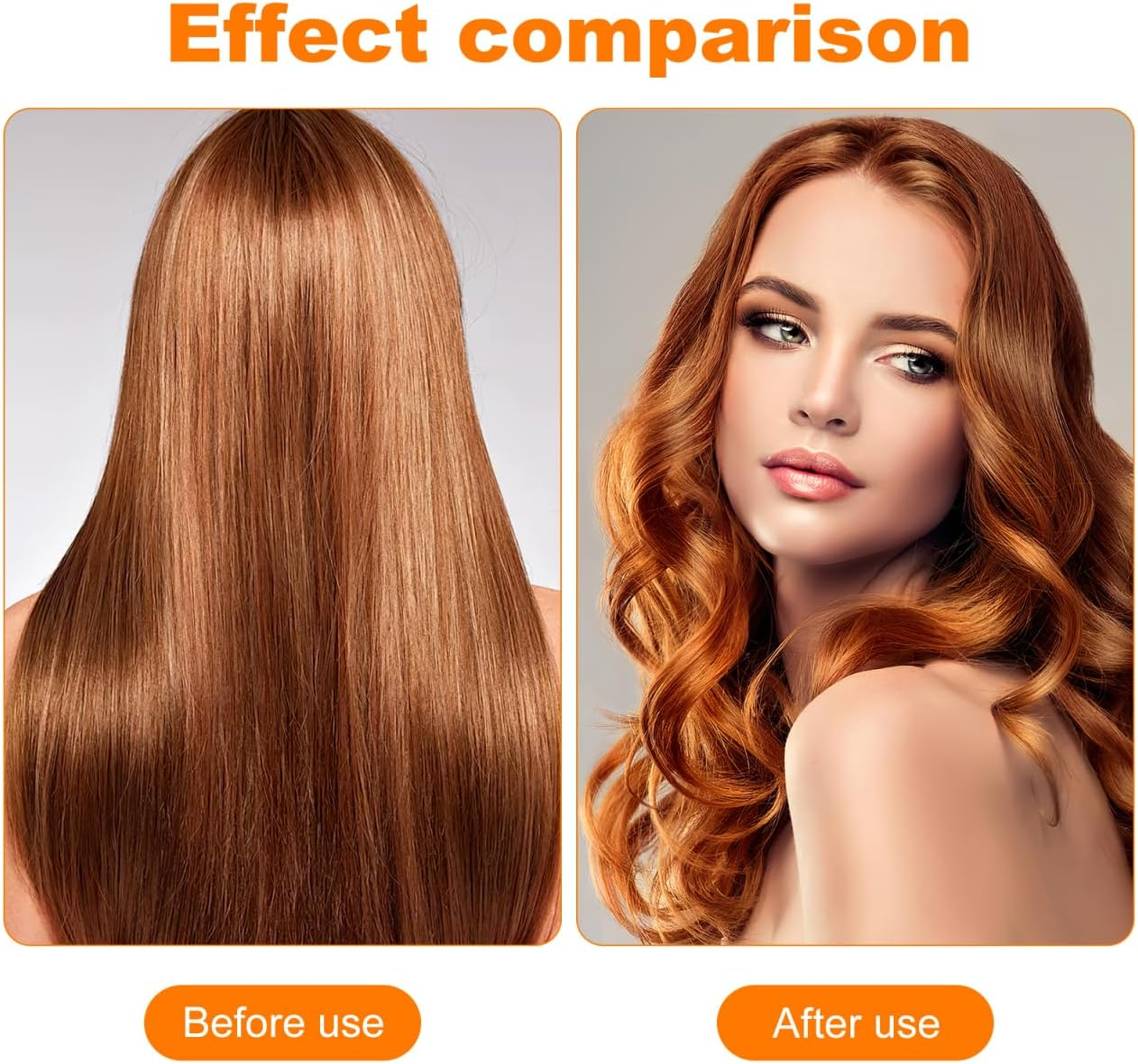 Housoutil Pack of 24 Perm Curlers with Elastic Rubber Band, Plastic Curling Irons for Women, Hairdresser Styling Tool for Retro Waves at Home and Salon image number 3