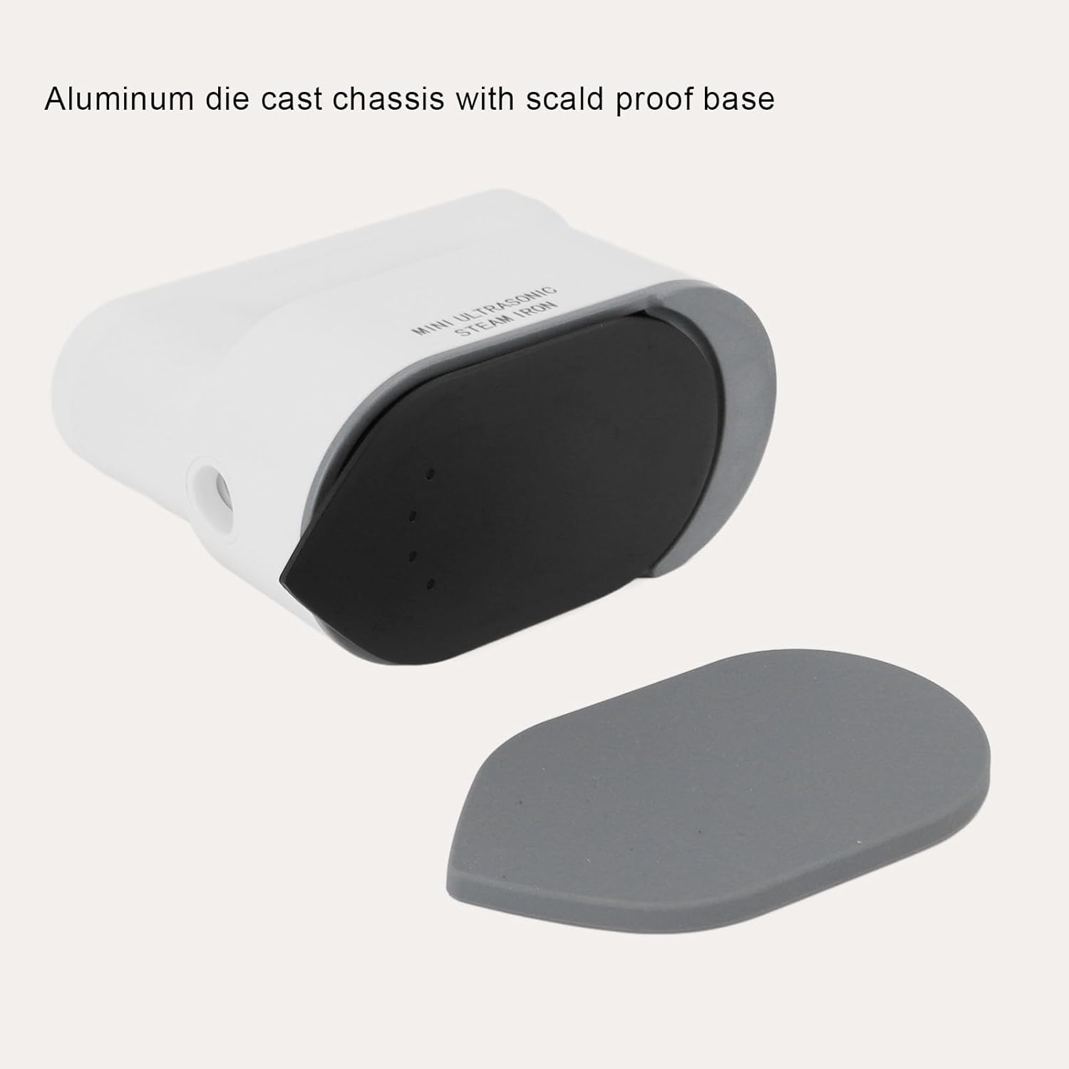 Cordless Portable Mini Steam Iron for Clothes, Handheld Rechargeable Travel Iron with Fast Heat, 2-Level Temp Control & Storage Bag, Compact for Home or Business Trips image number 6