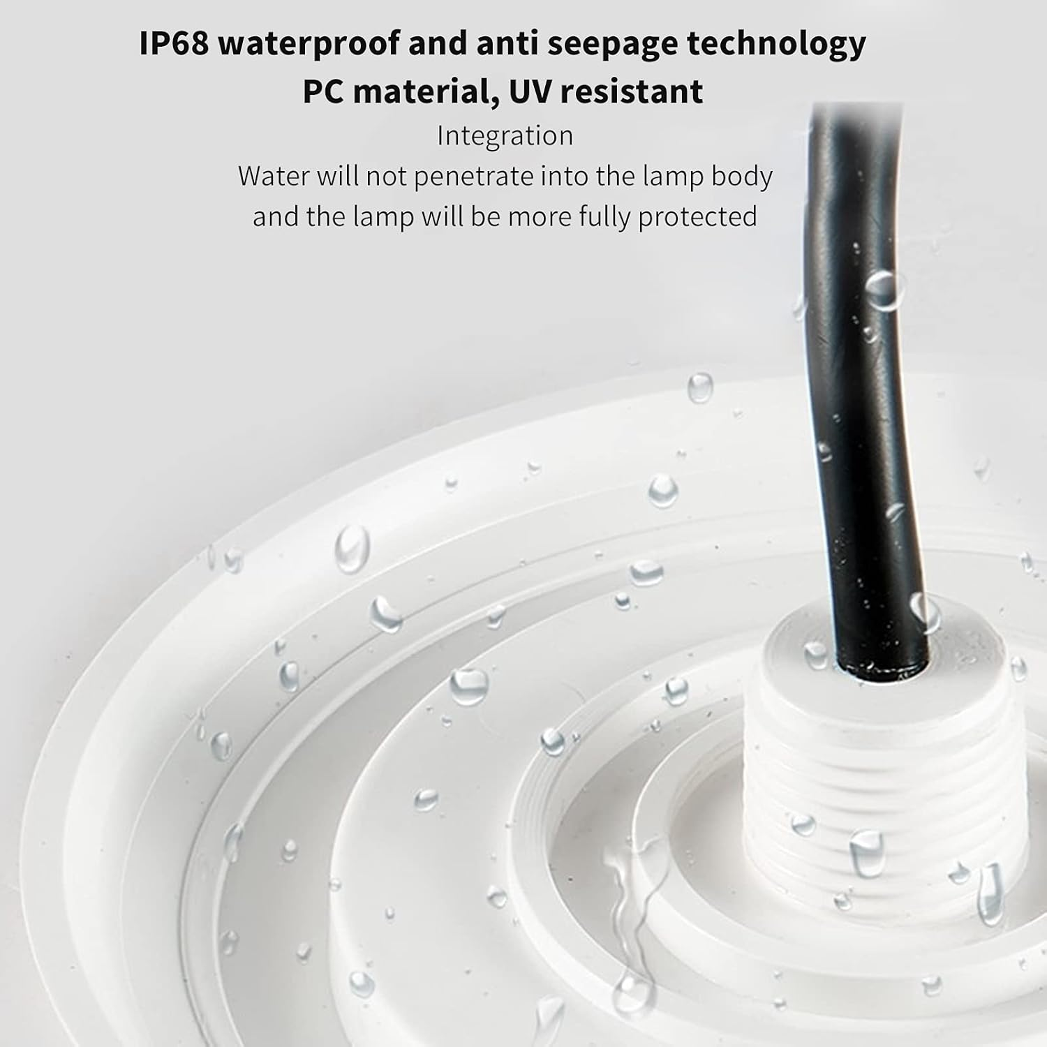 MENDUNER Underwater Pond Lights, Underwater Lights for Fountains, 7 W LED Pool Light, IP68 RGB Full Adhesive, Colourful Adjustable Landscape Lamp for Pond Fountains image number 3