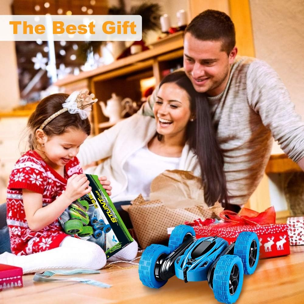 Remote Control Car RC Cars - Drift High Speed off Road Stunt Truck, Race Toy with 2 Rechargeable Batteries, 4 Wheel Drive, Cool Birthday Gifts for Boys Ages 6+ Year Old Kids Toys image number 3
