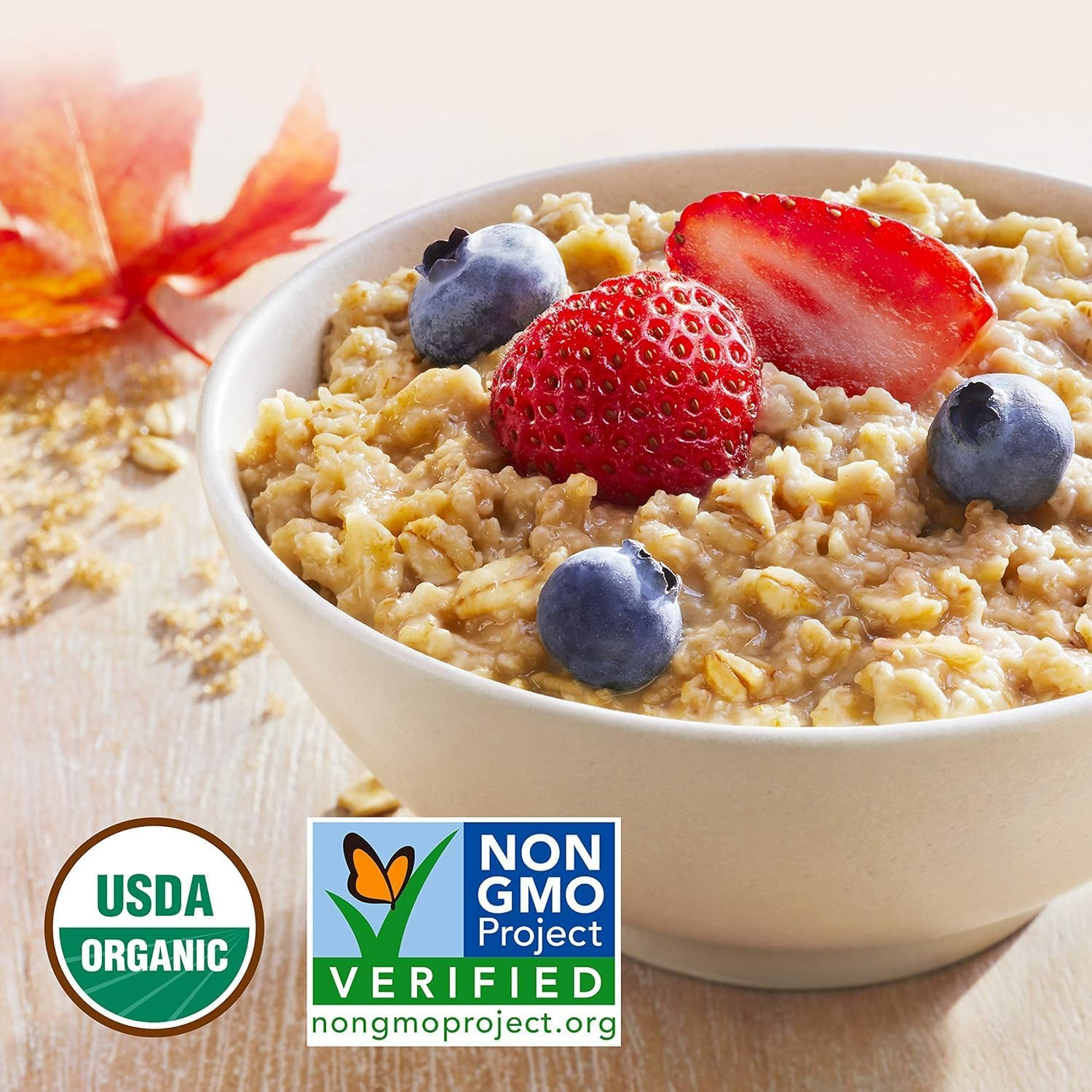 Quaker Instant Oatmeal, 2 Flavor Gluten Free Variety Pack, 32 Count image number 2