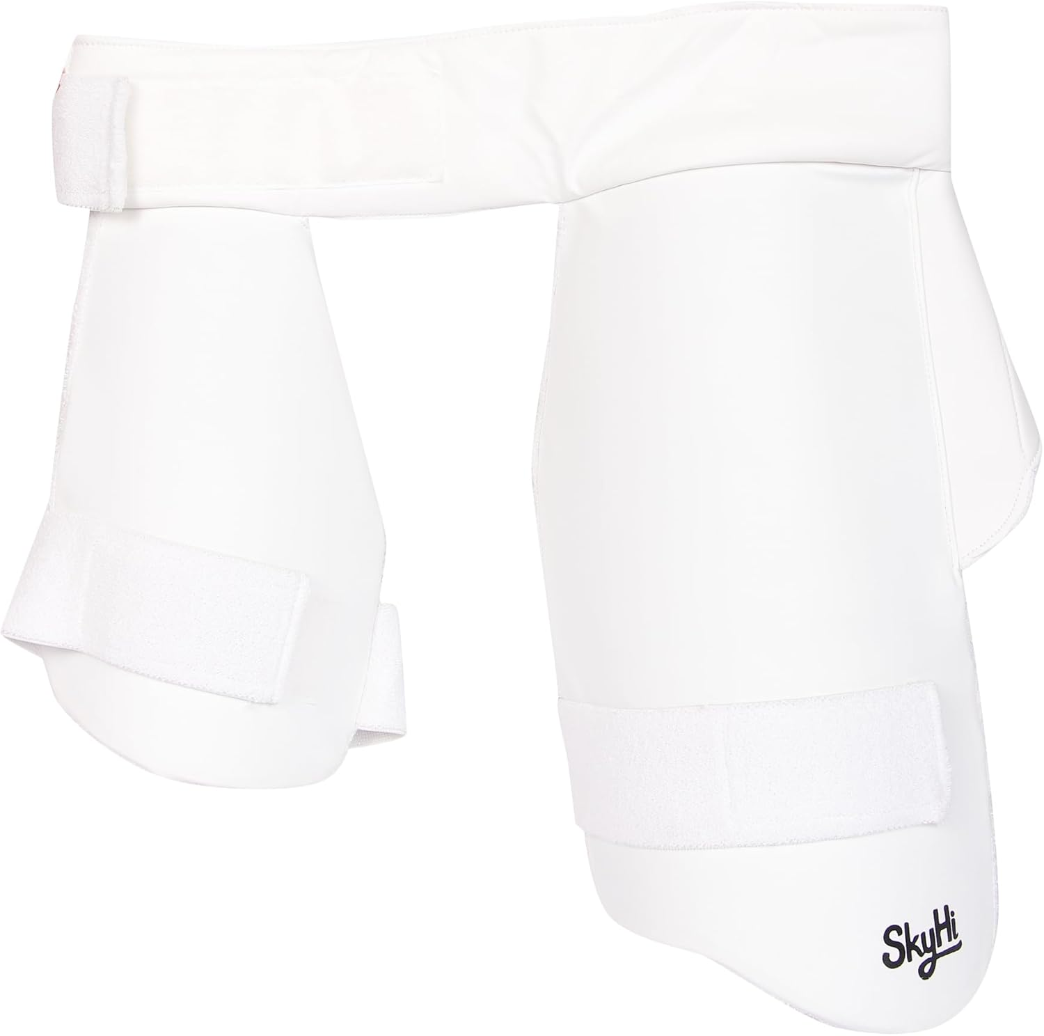 SKYHI Lighweight Cricket Batting Combo Thigh Guard for Cricketers | Cricket Combo Thigh Pad for Mens, Youth, Boys Sizes Right Hand and Left Hand Batsman image number 2