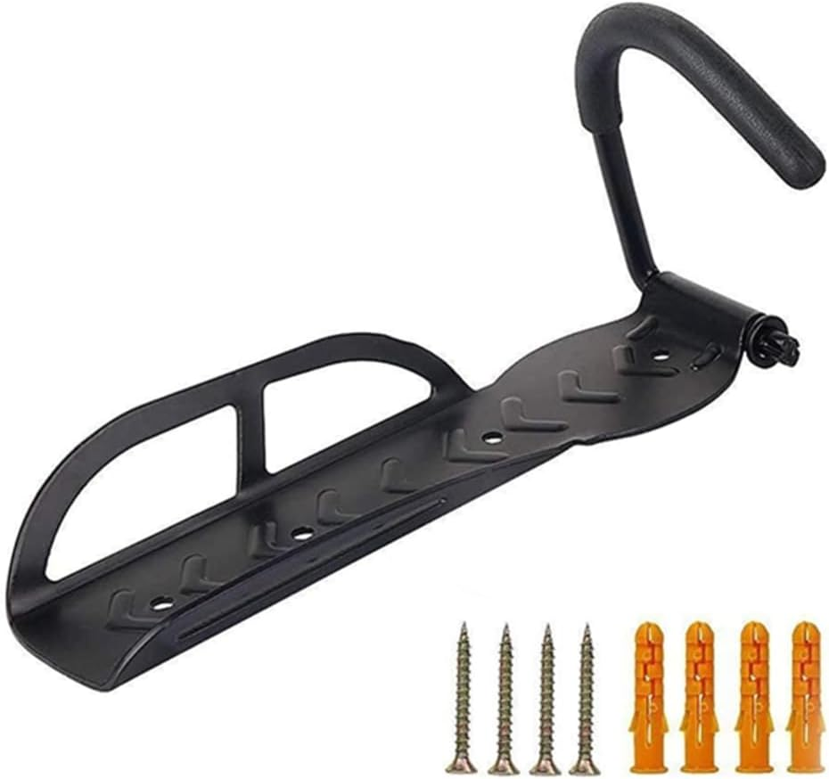 Elora Bicycle Steel Bike Wall Rack Mount Stand Holder Hook Garage Storage Hanger image number 6