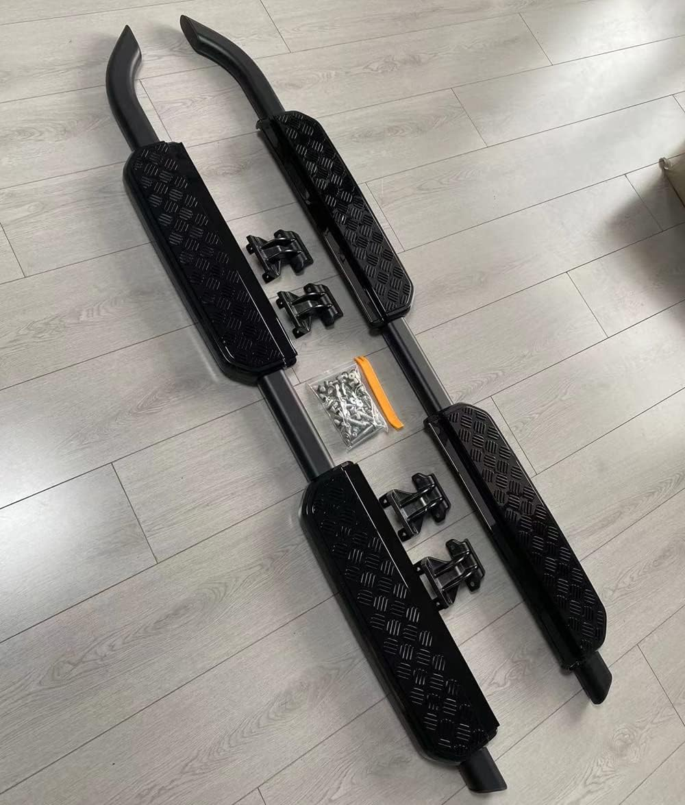 Running Boards Fits for LR Defender 110 130 4Dr 2020 2021 2022 2023 2024 2025 Side Step (No Drilling Required) image number 1