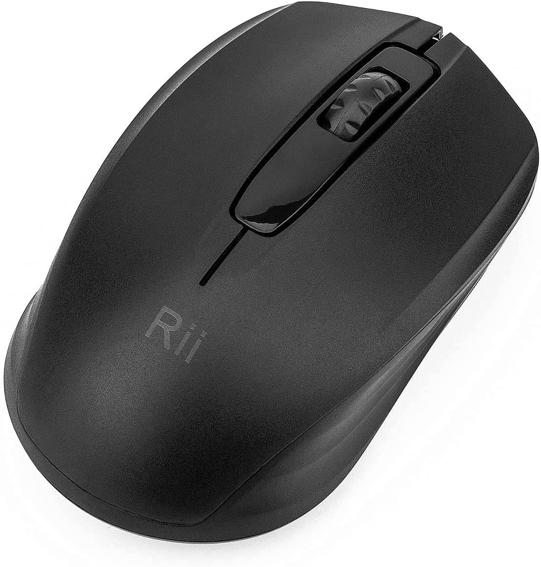 Rii RF 2.4 Ghz Wireless Optical Mouse Included Wireless USB Dongle Black image number 6