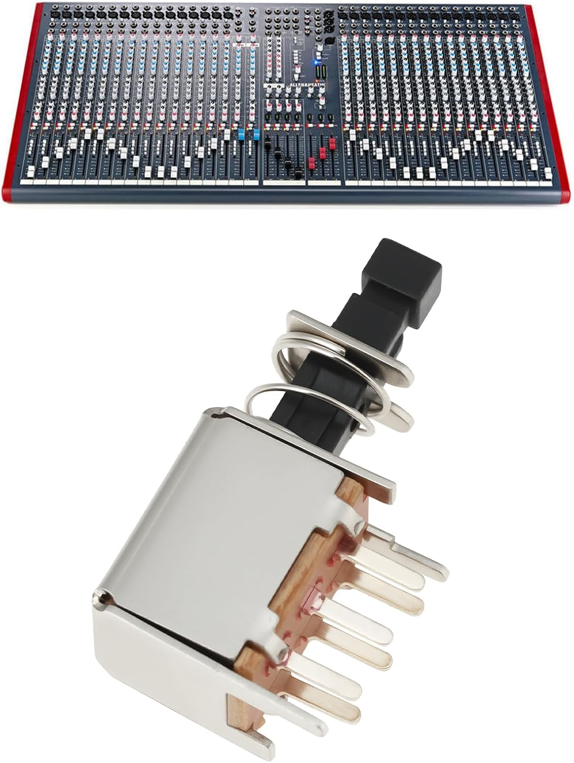Create Idea 10Pcs 6Pin Latching Switch Compatible with Allen & Heath AL6824 Zed Series Mixer image number 6
