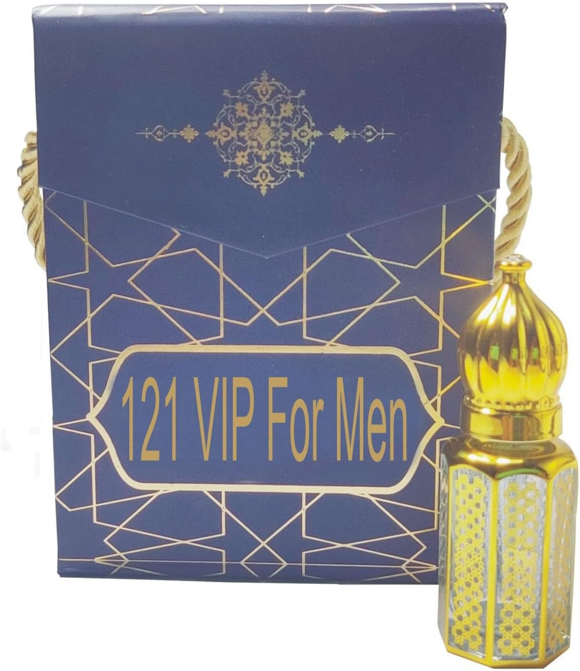 SH 121 VIP for Men Bag Attar 6Ml Suitable for Daily Uses, Occasions & Parties Long Lasting Fragrance Roll on Perfume Oil Leak Proof Available in Travel Size for Unisex with Elegant Bag.