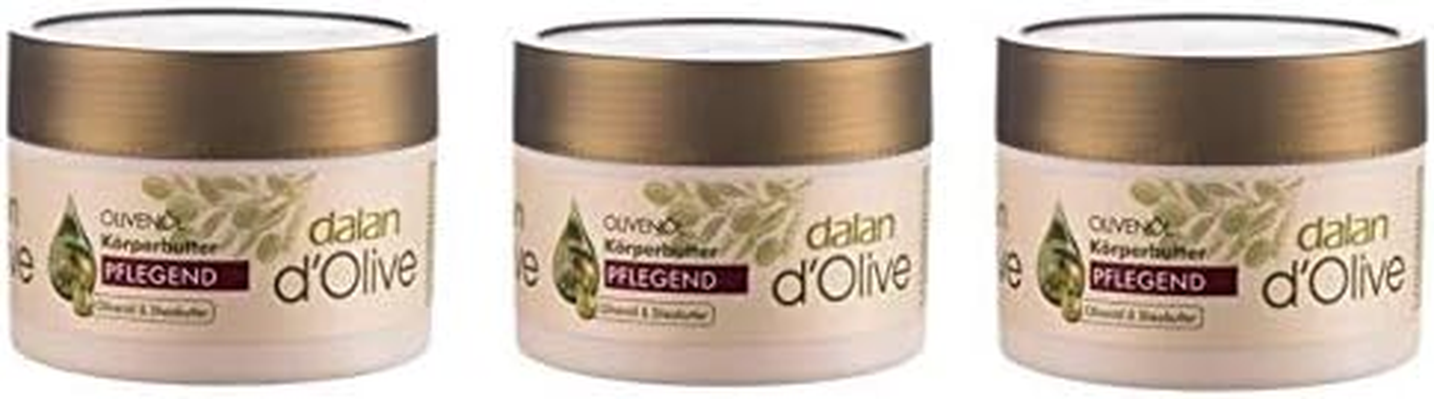 3 X Dalan D'Olive Body Butter 250 Ml Olive image number 2