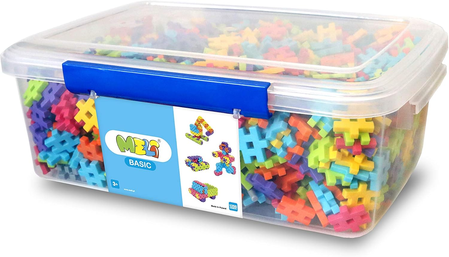 Meli 67216 Basic Pink 300 Creative Toy St&uuml;ck