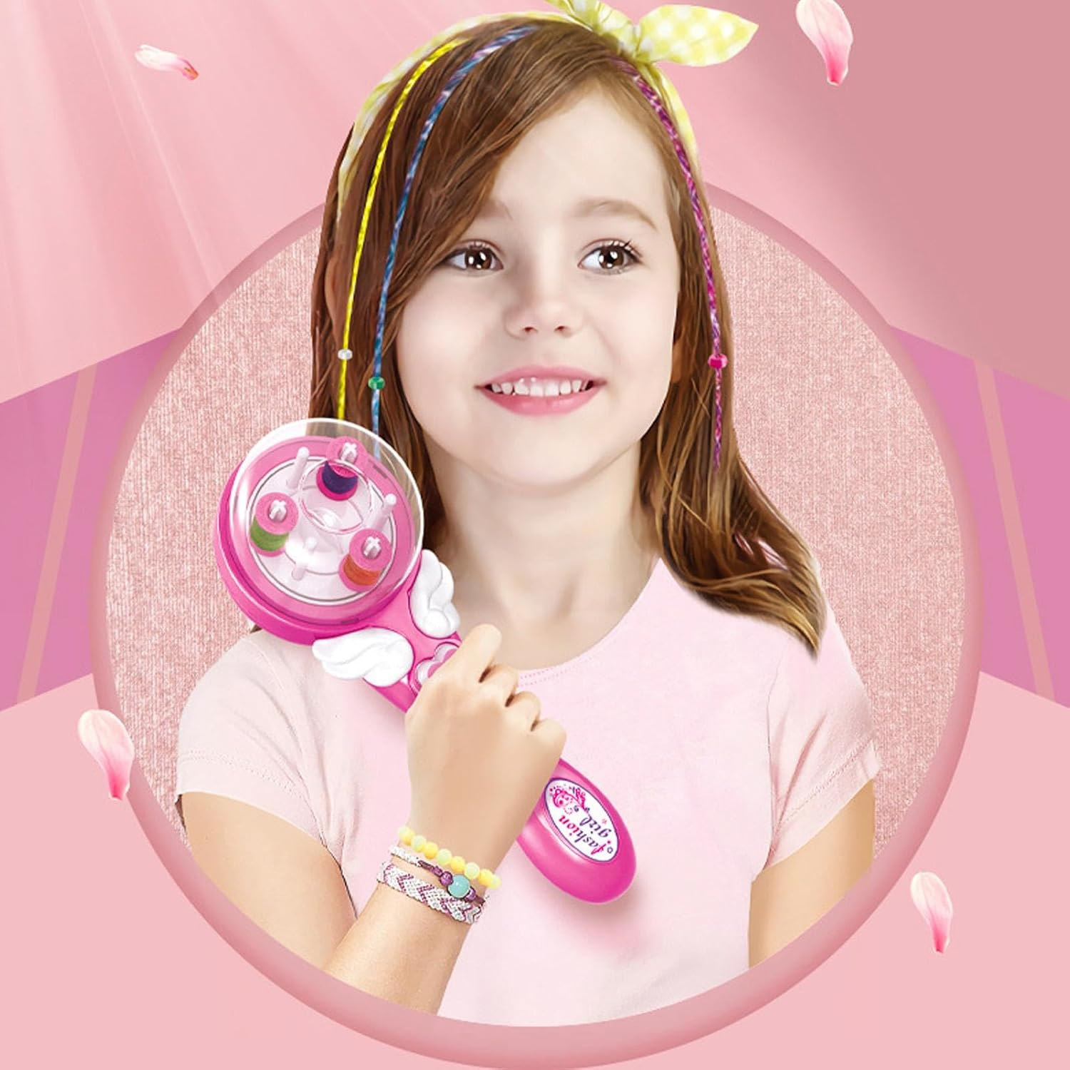 Hair Braiding Machine, Automatic Hair Braider Tools Kit, Easy Multifunctional Beauty Fashion Salon Toy Hair Braider for Teen Girls Aged 5 to 15 image number 5