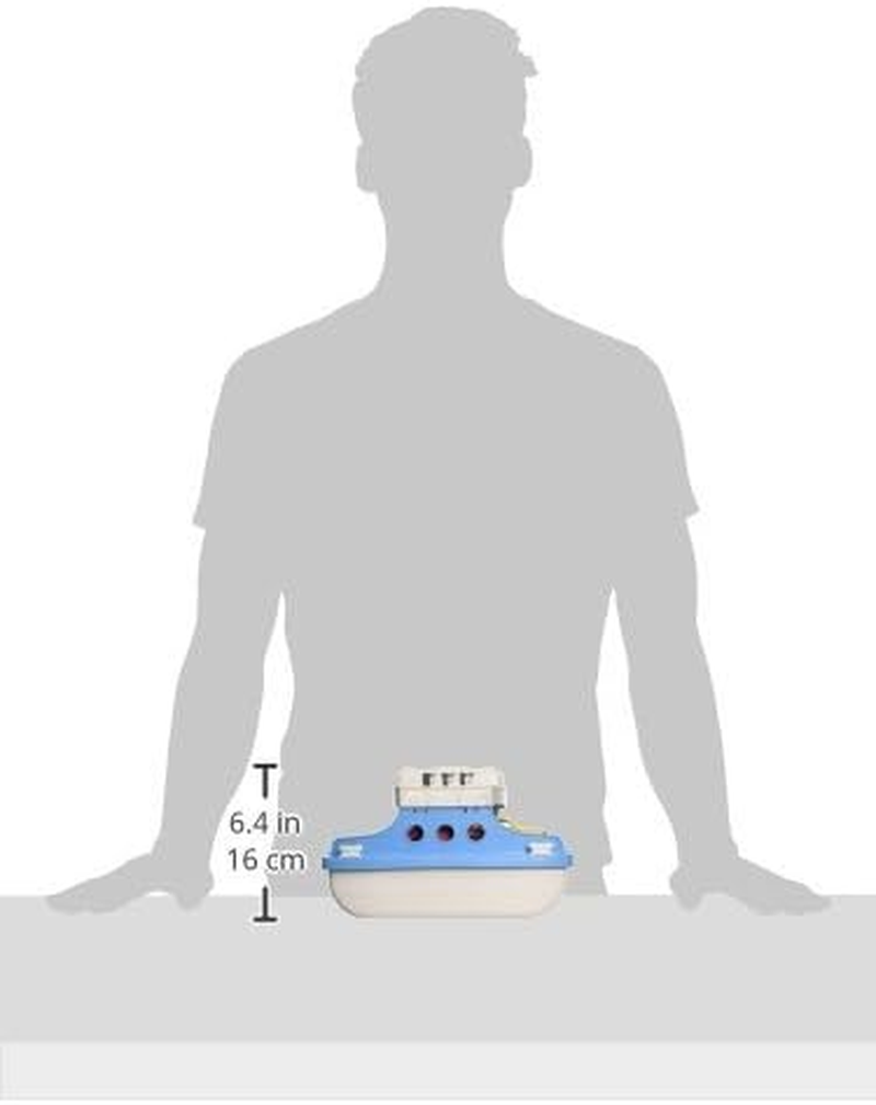 Green Toys Ferry Boat with Mini Cars Bathtub Toy, Blue/White image number 5