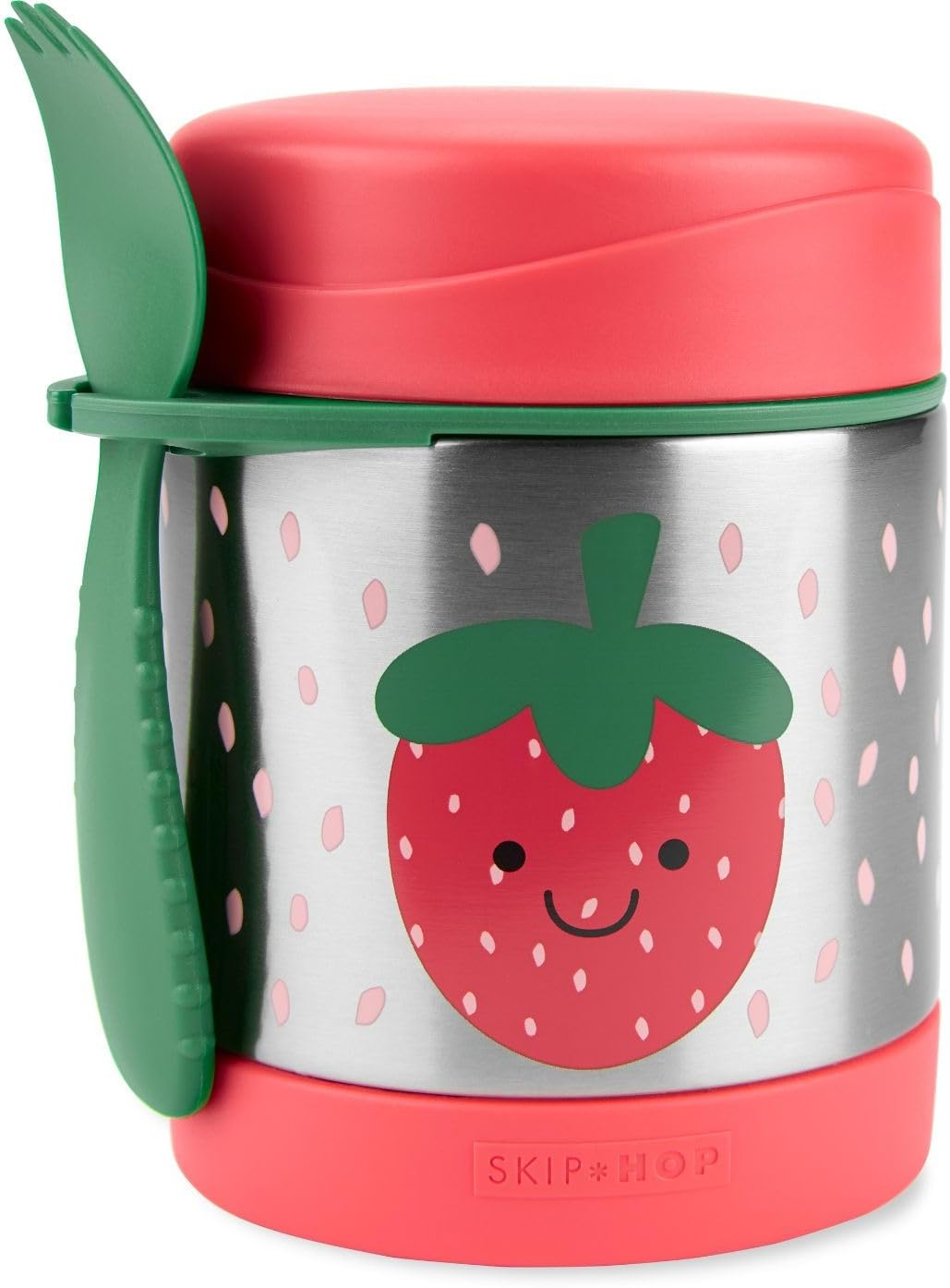 Skip Hop Insulated Baby Food Jar, Sparks, Strawberry image number 3