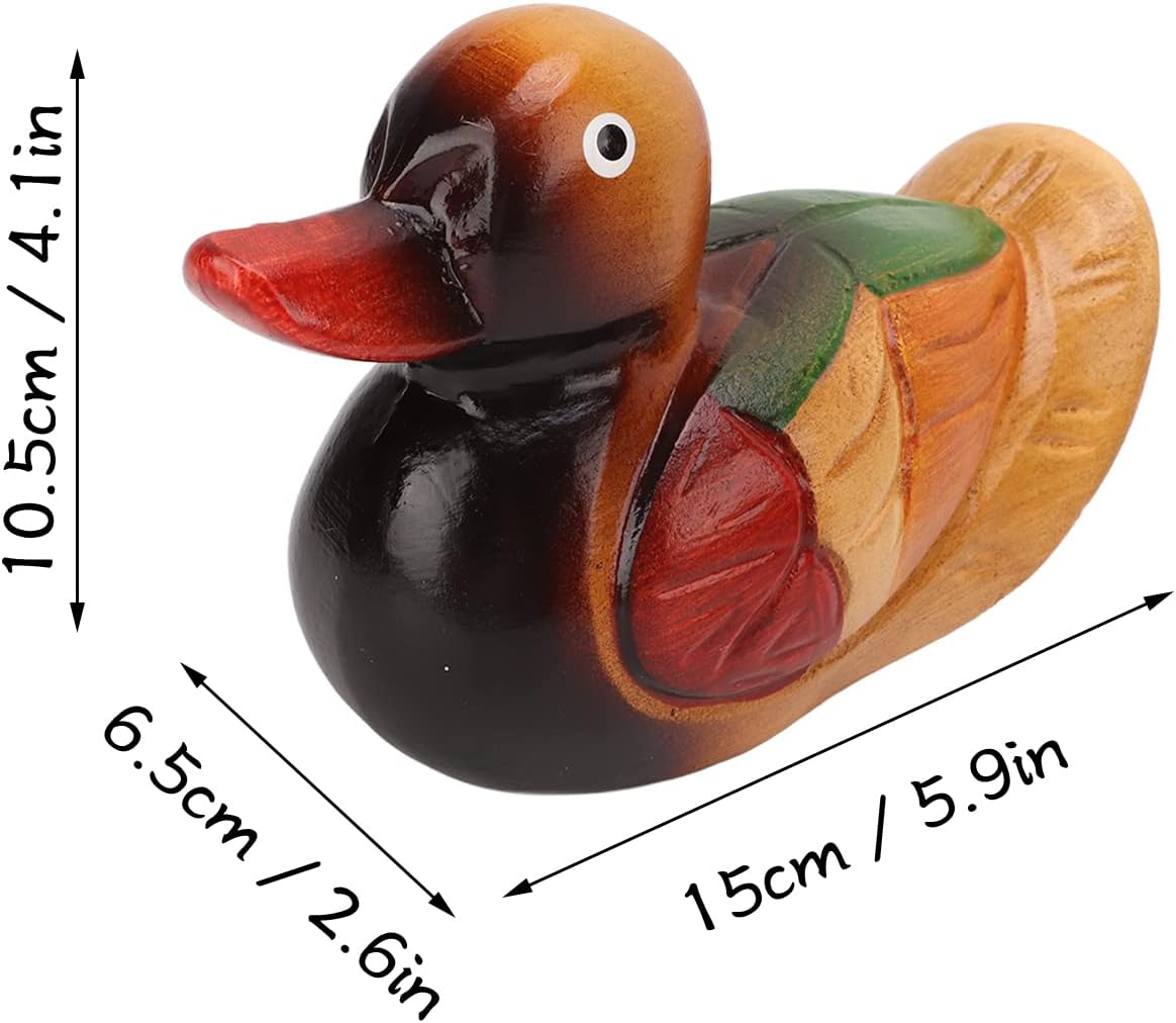 Mandarin Ducks Pair, 2Pcs Chinese Mandarin Ducks Feng Shui Figurine Statue Yuan Yang Love Birds Statue Couple Bird Decor Valentines Day Gifts, Feng Shui Home Dcor