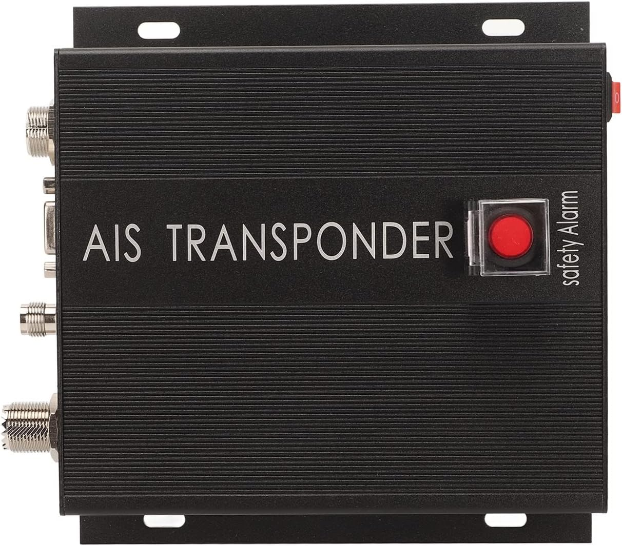 AIS Transceiver, Metal 156.025 to 162.025Mhz 25Khz Interval Dual Channel DSC Reception AIS Transponder for Ship