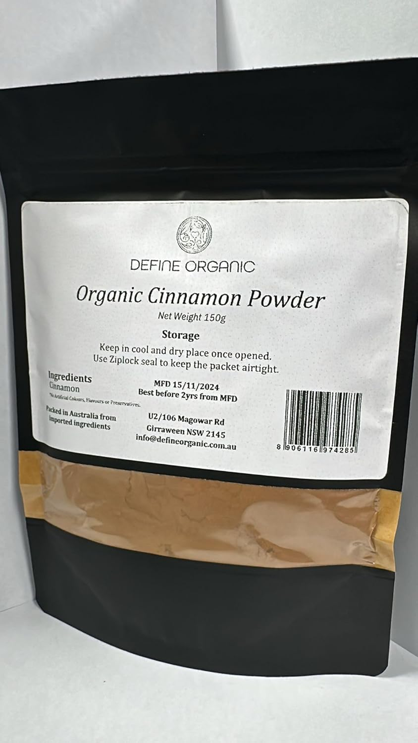 Organic Cinnamon Sticks Powder 150 Gram image number 2