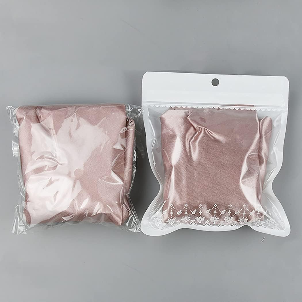 SOWUNO Shower Cap Waterproof Elastic 3PCS Dual-Layer Thickened Stretchy Adjustable Bath Cap for Home Fashion Smooth Long image number 5