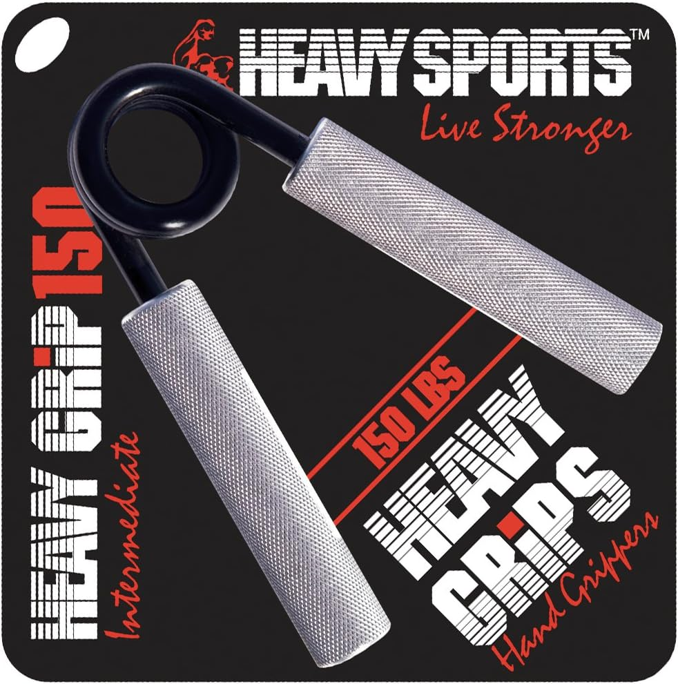 Heavy Grips - Hand Grippers for Beginners to Professionals - 100-350 Lbs Resistance