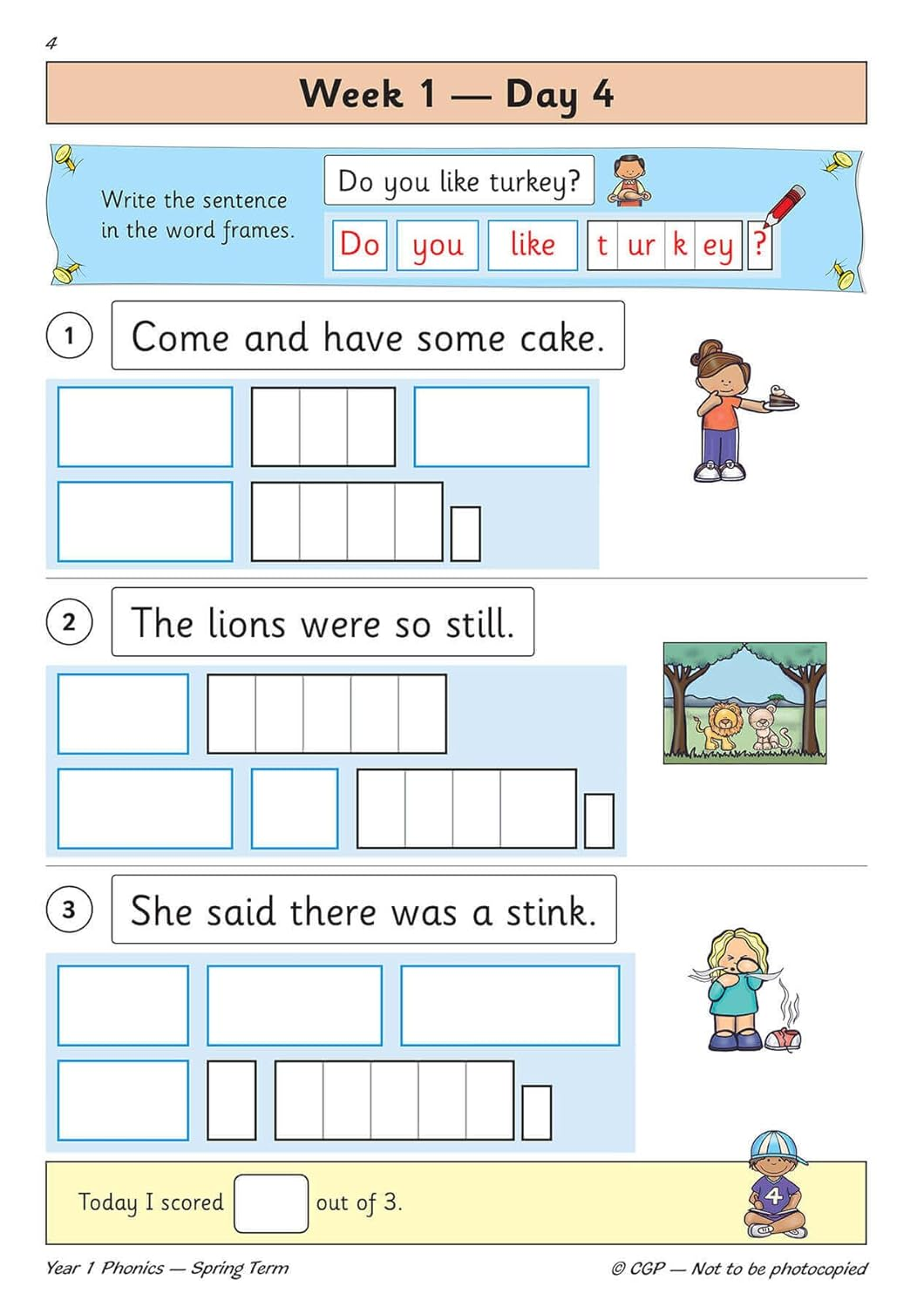 KS1 Phonics Year 1 Daily Practice Book: Spring Term image number 5