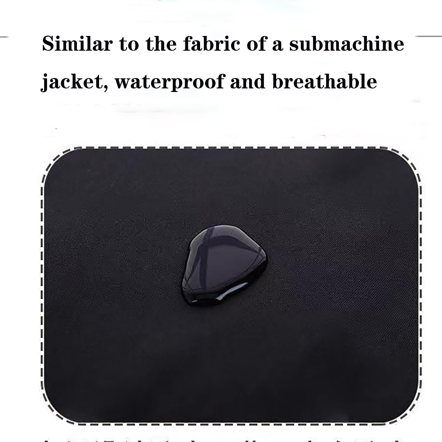 Hand Erasable Aprons on Both Sides, Oil and Water Resistant Apron, Cleaning Supplies Apron with Pocket for Women Men Children Home Kitchen - White image number 4