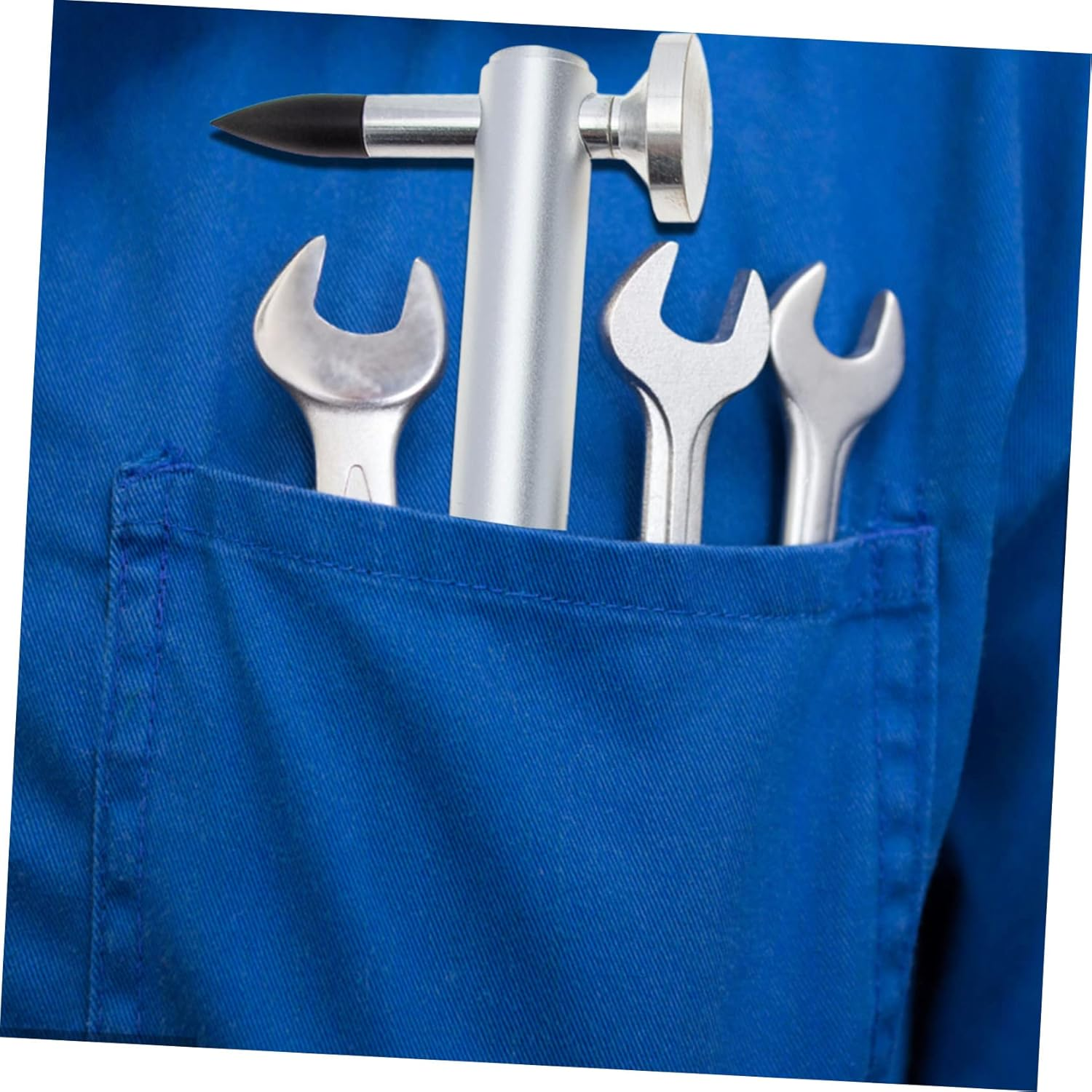 EXAOMBLE Car Percussion Repair Hammer Tool Set 9 Replaceable Heads Sheet Metal Hand Tool for Auto Dent Removal Bodywork in Automotive Repair image number 4