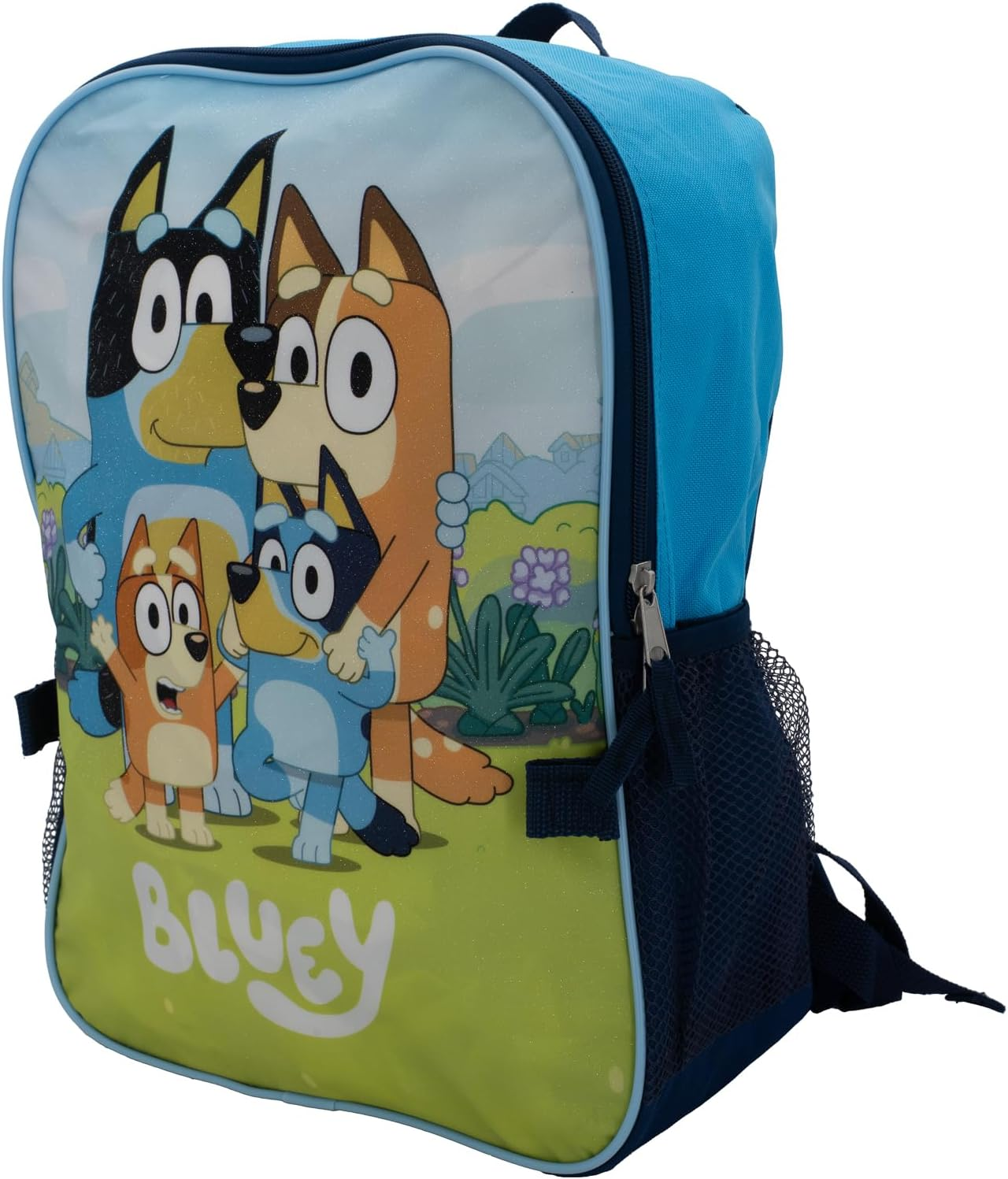 Bluey 2 Piece Backpack Set, Pre-School Girls & Boys 16' Travel Bag, Blue image number 3