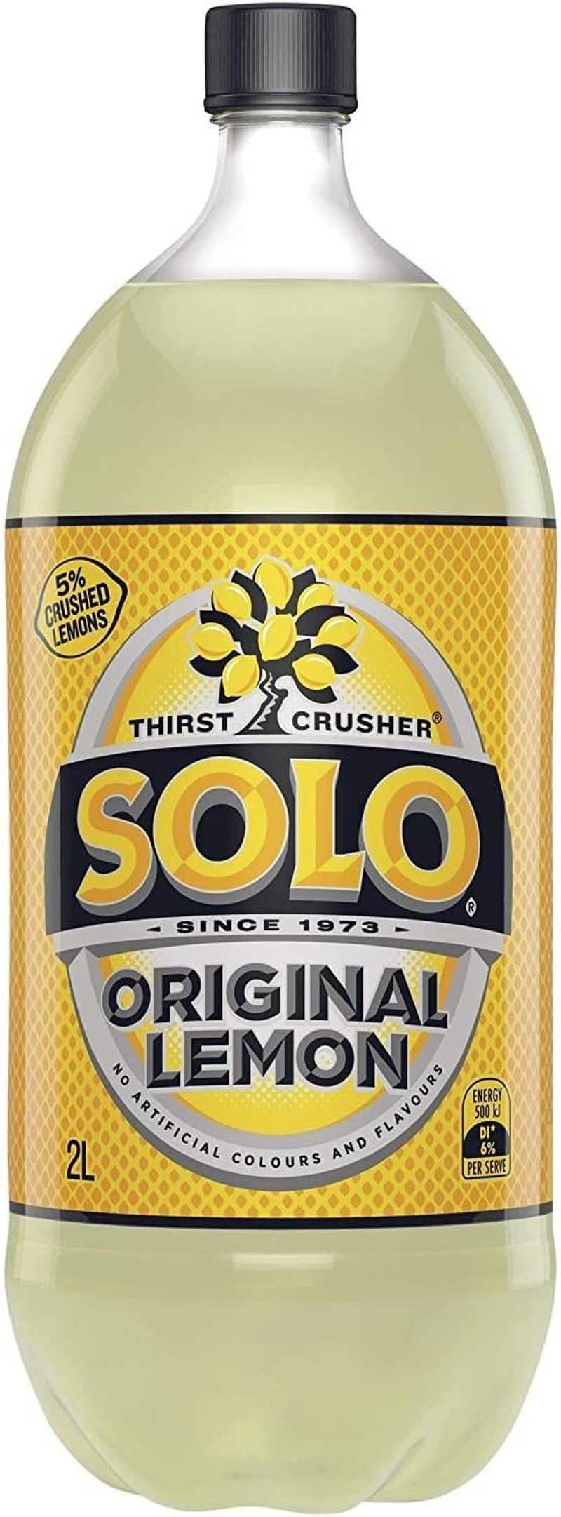 SOLO Lemon Soft Drink, 8 X 2L image number 2