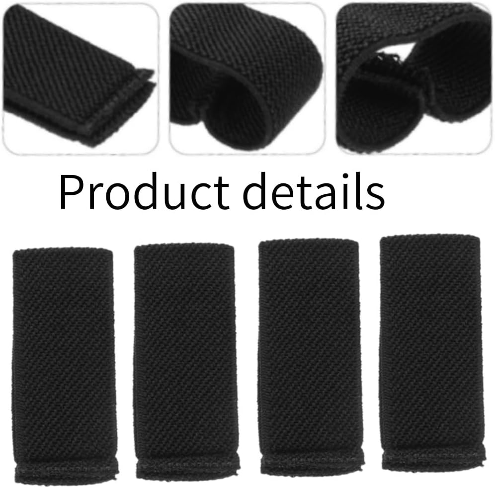 Goxfaca Backpack Strap Keeper 4 Pcs Elastic Belt Keepers for Duty Belt Stay Loops Belt Holders Retainer Band for 1.5" Wide Belts and Straps image number 4