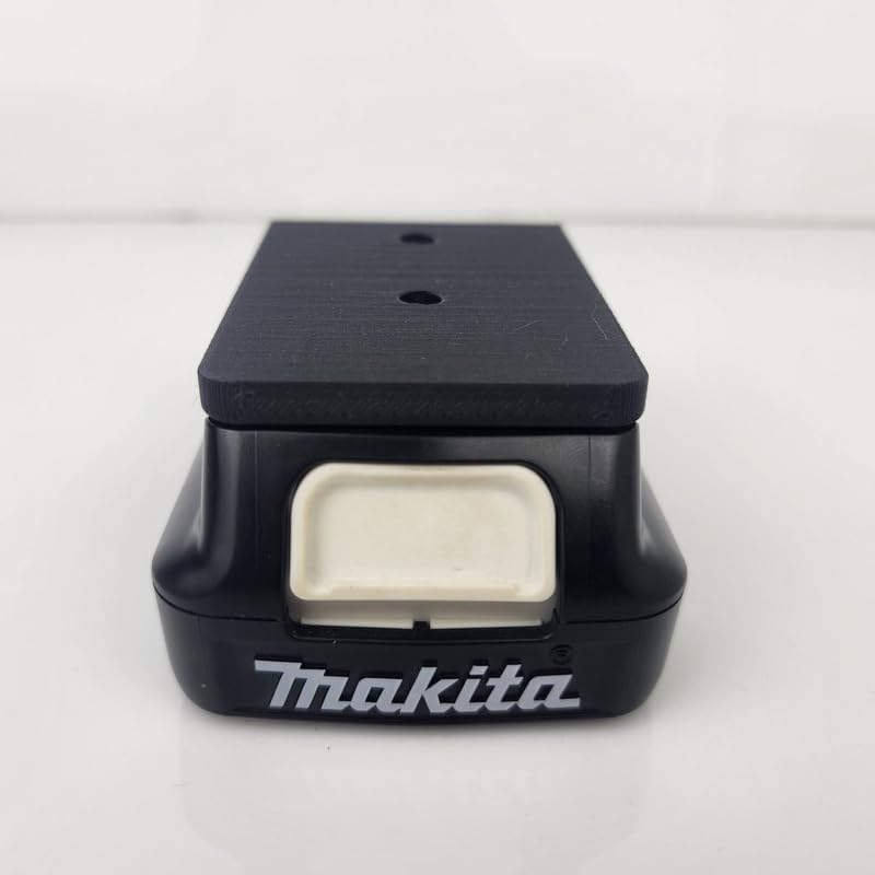 Battery & Tool Mount 10 Pack Compatible with Makita 12 V CXT &ndash; 10‑Piece Bundle 5 &times; Tool Holders + 5 &times; Battery Holders Vertical/Under‑Shelf Storage for CXT Drills, Drivers & Packs image number 1