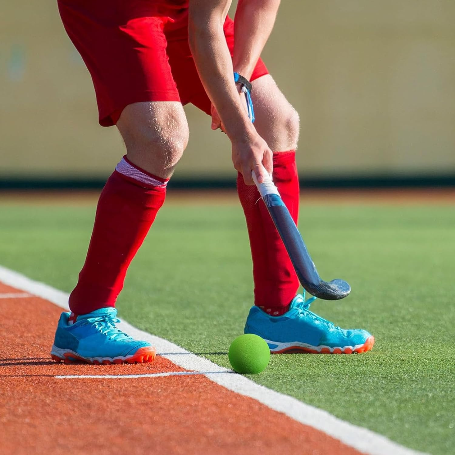 10Pcs Foam Mini Hockey Balls for Kids Indoor Training, Colorful Soft Foam Ball Sports Assorted Colors, 2 Inch Floor Balls for Mini Stick Nets Party image number 4