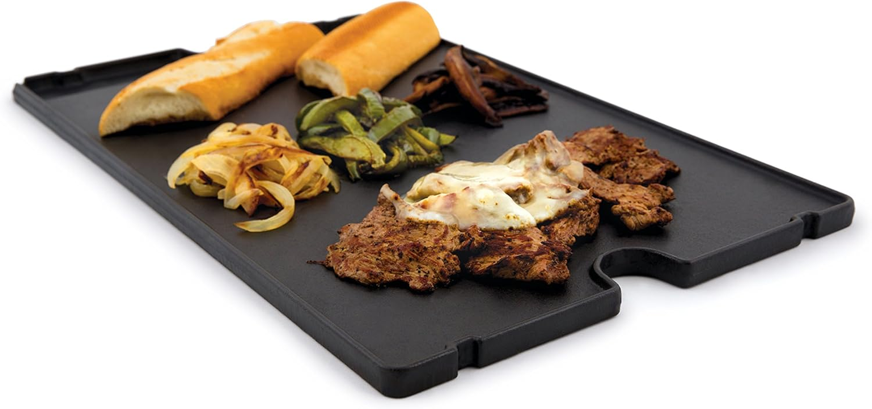 Broil King 11239 Exact Fit Cast Iron Griddle, Imperial and Regal Series Grills, Black image number 2