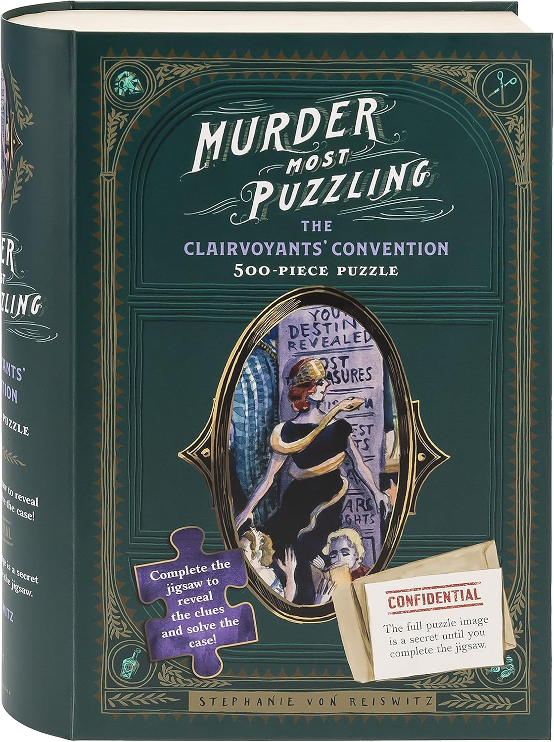 Murder Most Puzzling: the Missing Will 500-Piece Puzzle