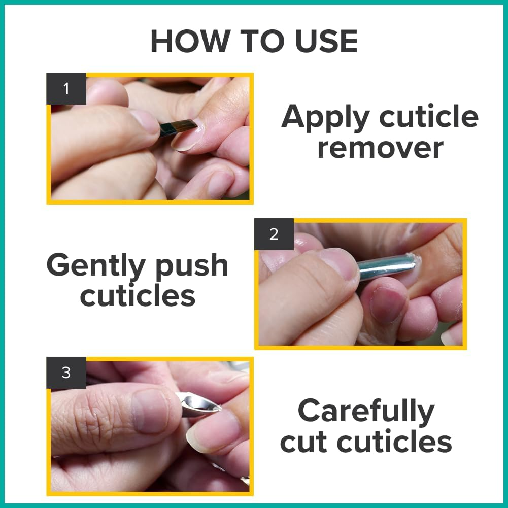 Rui Smiths Professional Carbon Steel Cuticle Nippers for Home Users, French Handle, Double Spring, 6Mm Jaw (Full Jaw) image number 3