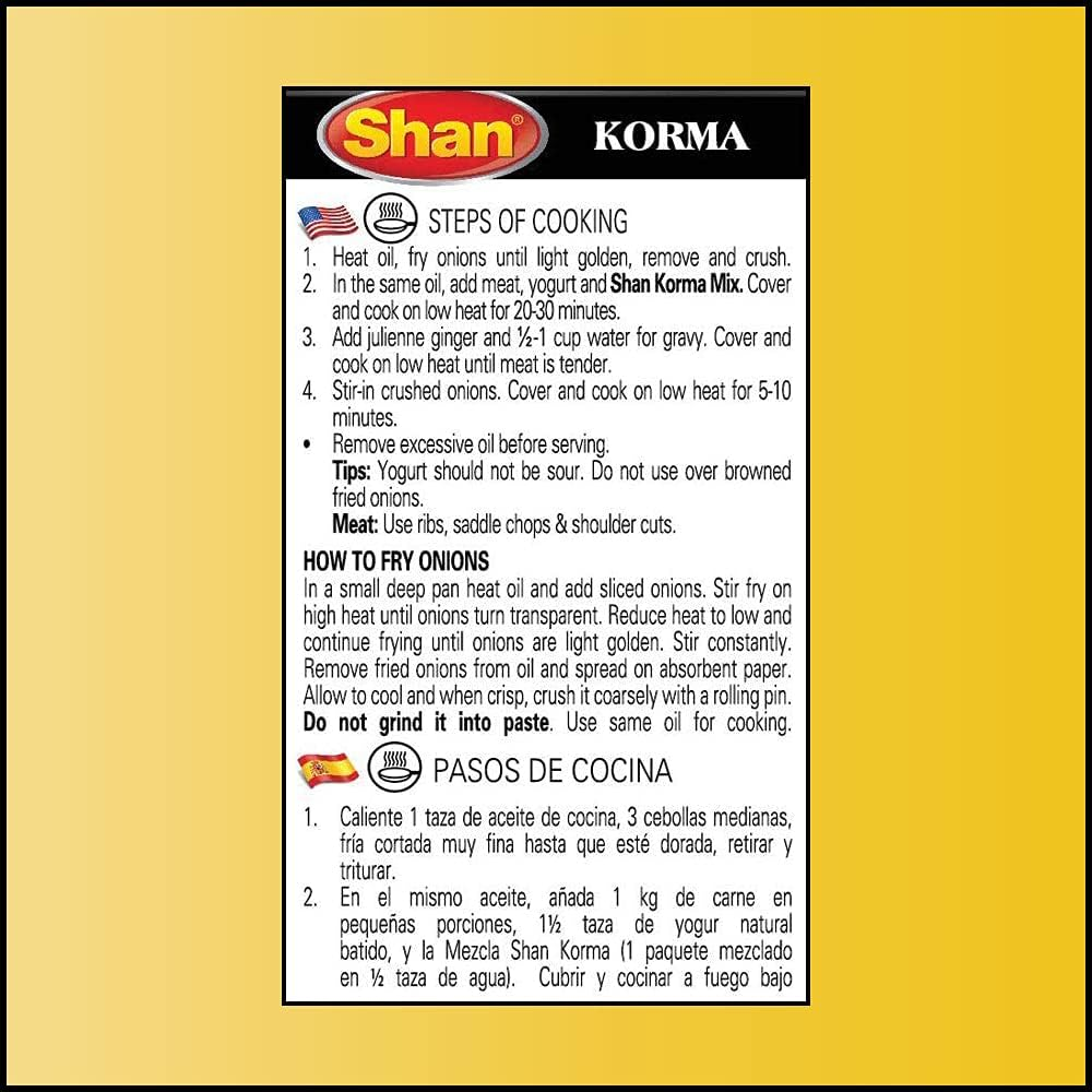 Shan Korma Masala Spice Mix, 50G - 50 G (Pack Of 1) image number 2