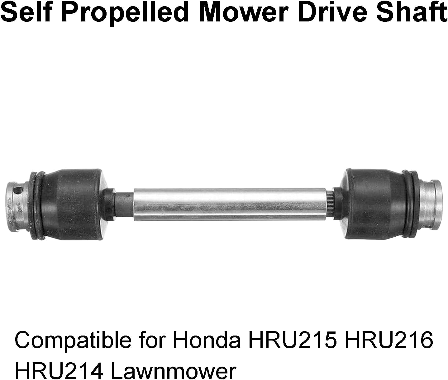 Acbbmns 21" Self Propelled Mower Drive Shaft Part Compatible for Honda HRU215 HRU216 HRU214 Lawnmower, with Pins and Clips image number 1