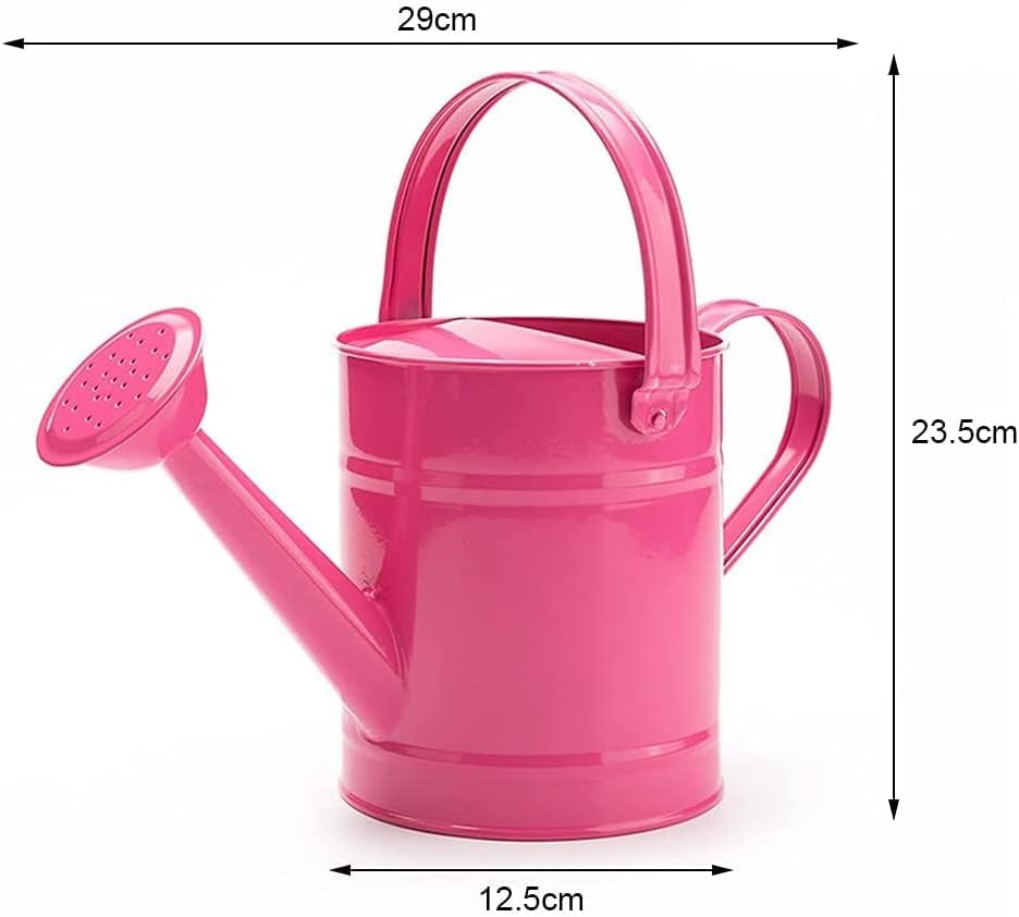 Watering Can Water Can Sprinkler Can 1.5L Watering Can Iron Plant Shower Garden Water Pot Sprinkler Irrigation Supplies Watering Kettle Gardening Tools Spray Bottle Watering Pot (Color : A-Pink) image number 6
