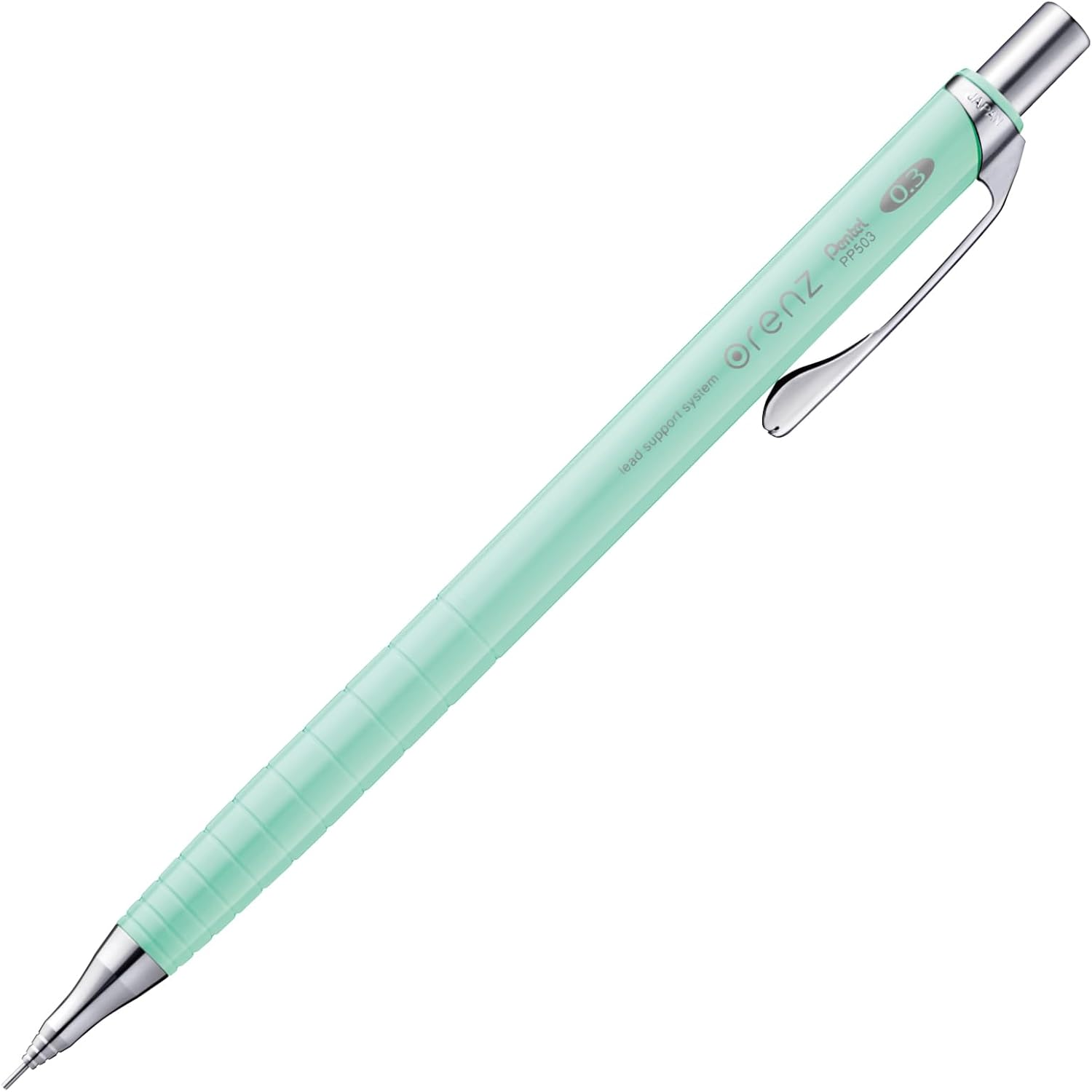 Pentel Mechanical Pencil Orenz 0.2Mm, Pink Body (XPP502-P)